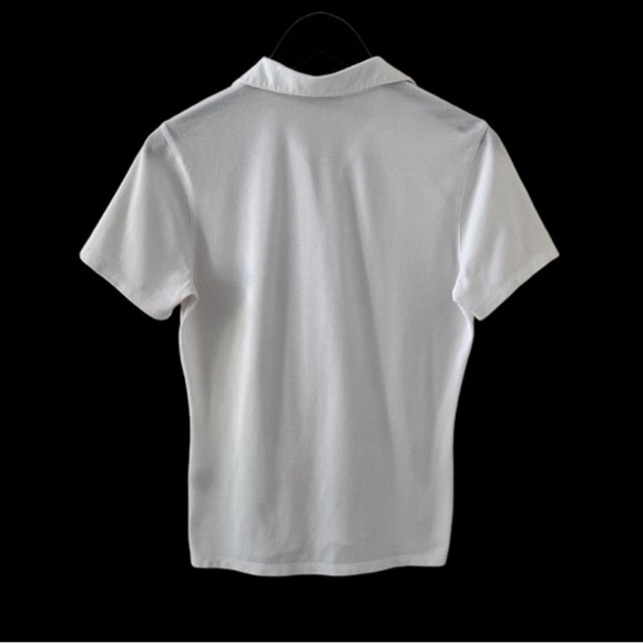 Bobby Jones White Short Sleeve Polo Shirt Size Small - Picture 6 of 7